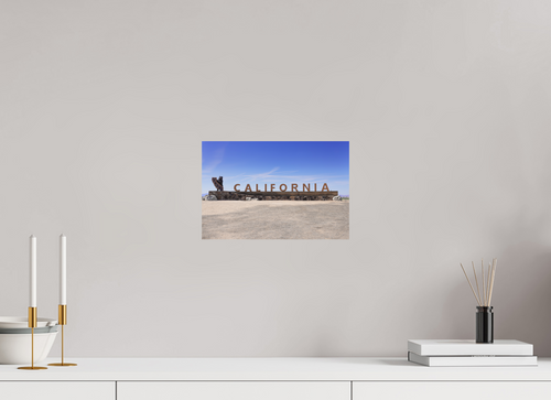 12 x 8″, Print Only California Line | Fine Art Photography Print | California