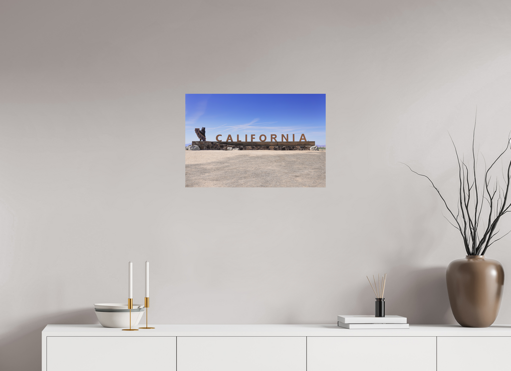 24 x 16″, Print Only California Line | Fine Art Photography Print | California