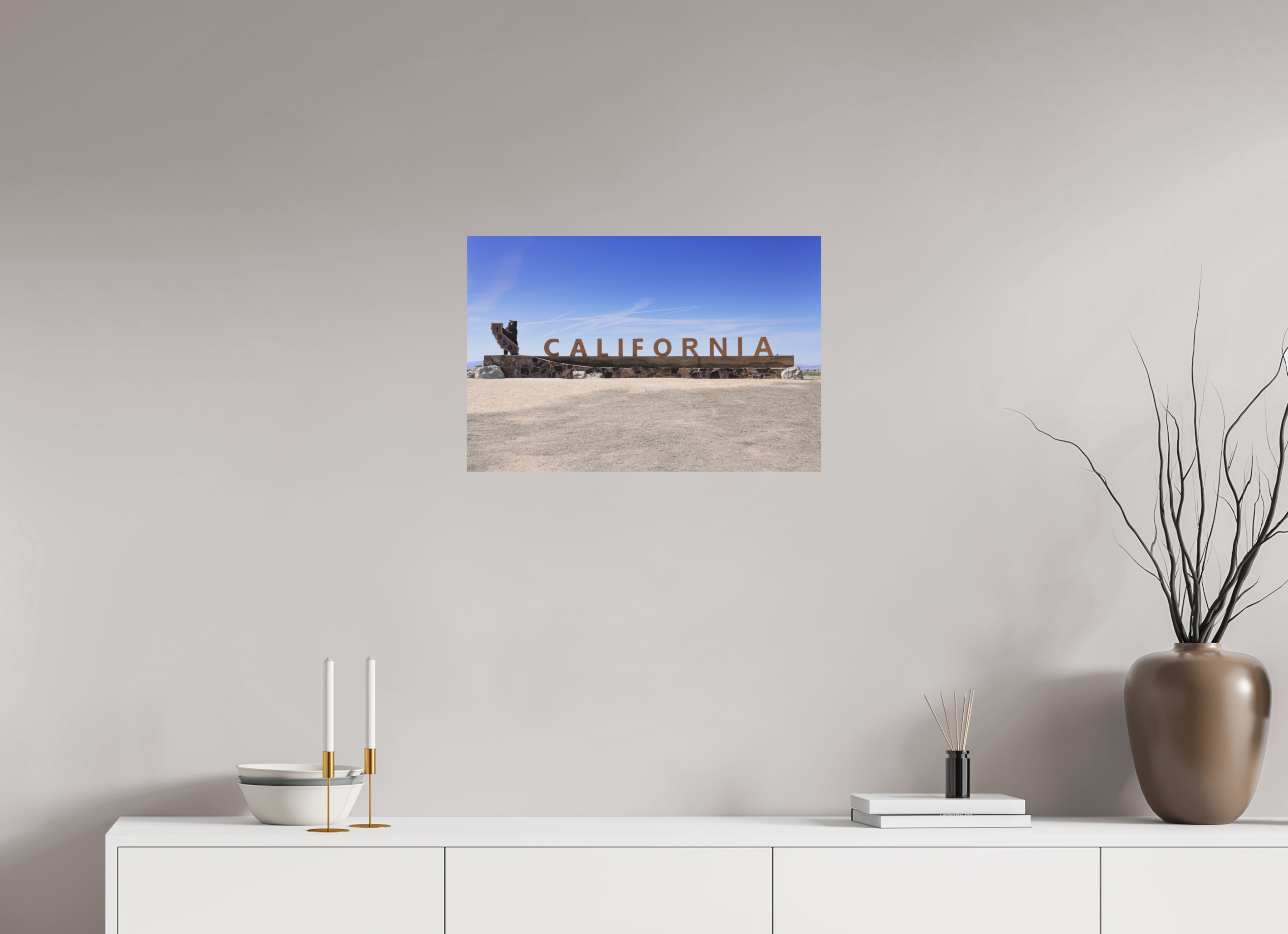 24 x 16″, Print Only California Line | Fine Art Photography Print | California