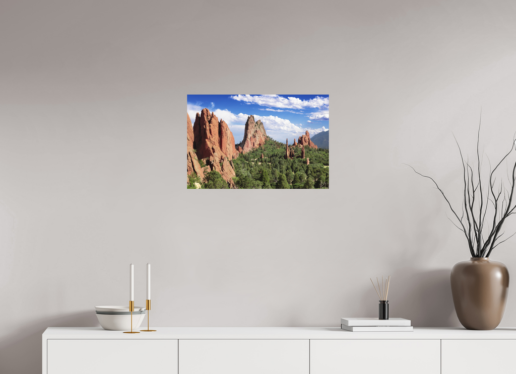 24 x 16″, Print Only Garden of the Gods II