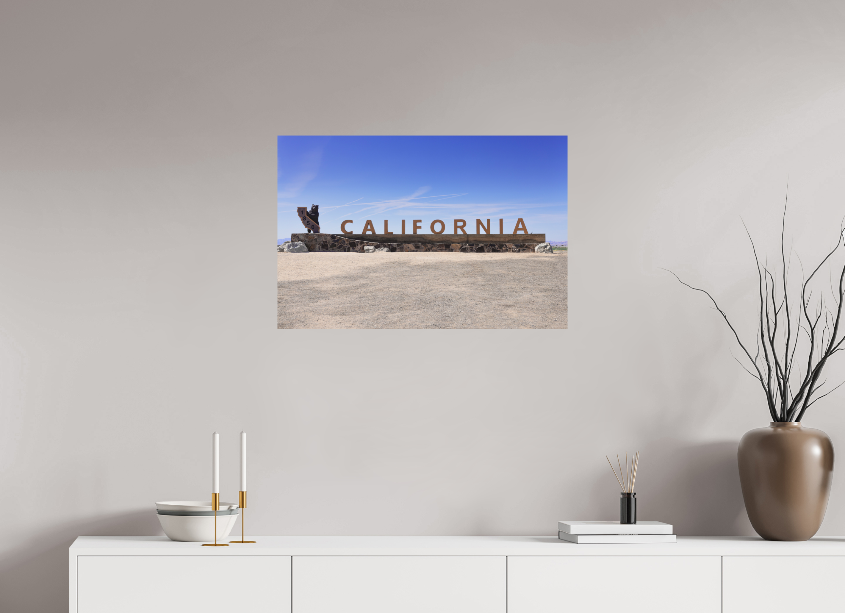 30 x 20″, Print Only California Line | Fine Art Photography Print | California