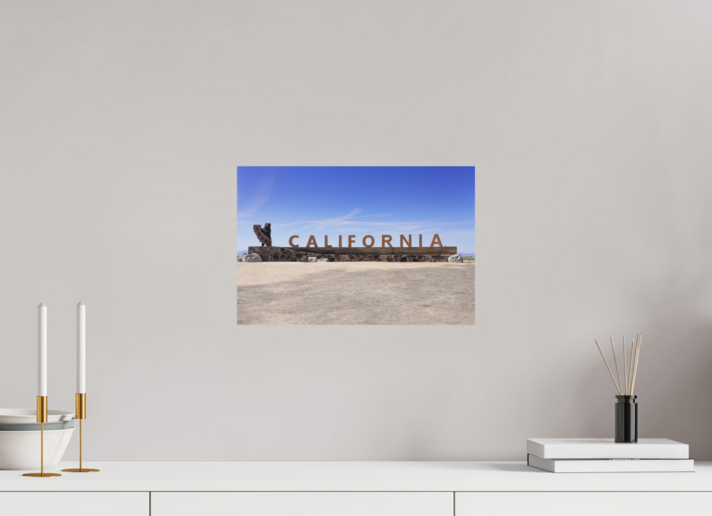 15 x 10″, Print Only California Line | Fine Art Photography Print | California