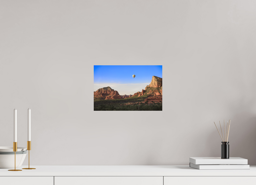12 x 8″, Print Only Above Sedona